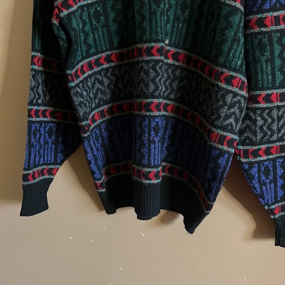 Comfy oversized Sweater Arrows - Picture 2 of 5